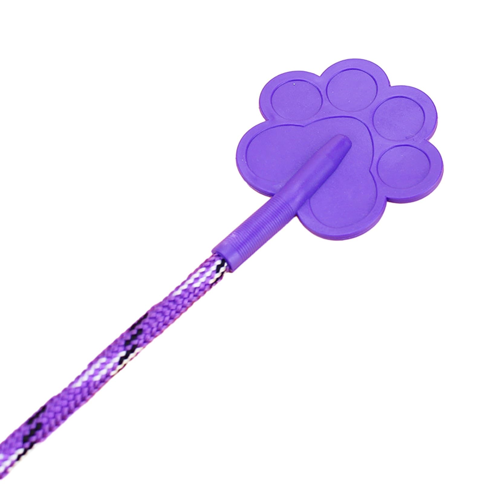 Worparsen Dog Training Stick Effective Stop Barking Deter Bad Behavior Trainer Flexible Pet Pat Toy Reinforces Positive Behaviour Train Clicker Aid Tool Suitable for Dogs Puppies Cats Pets Purple