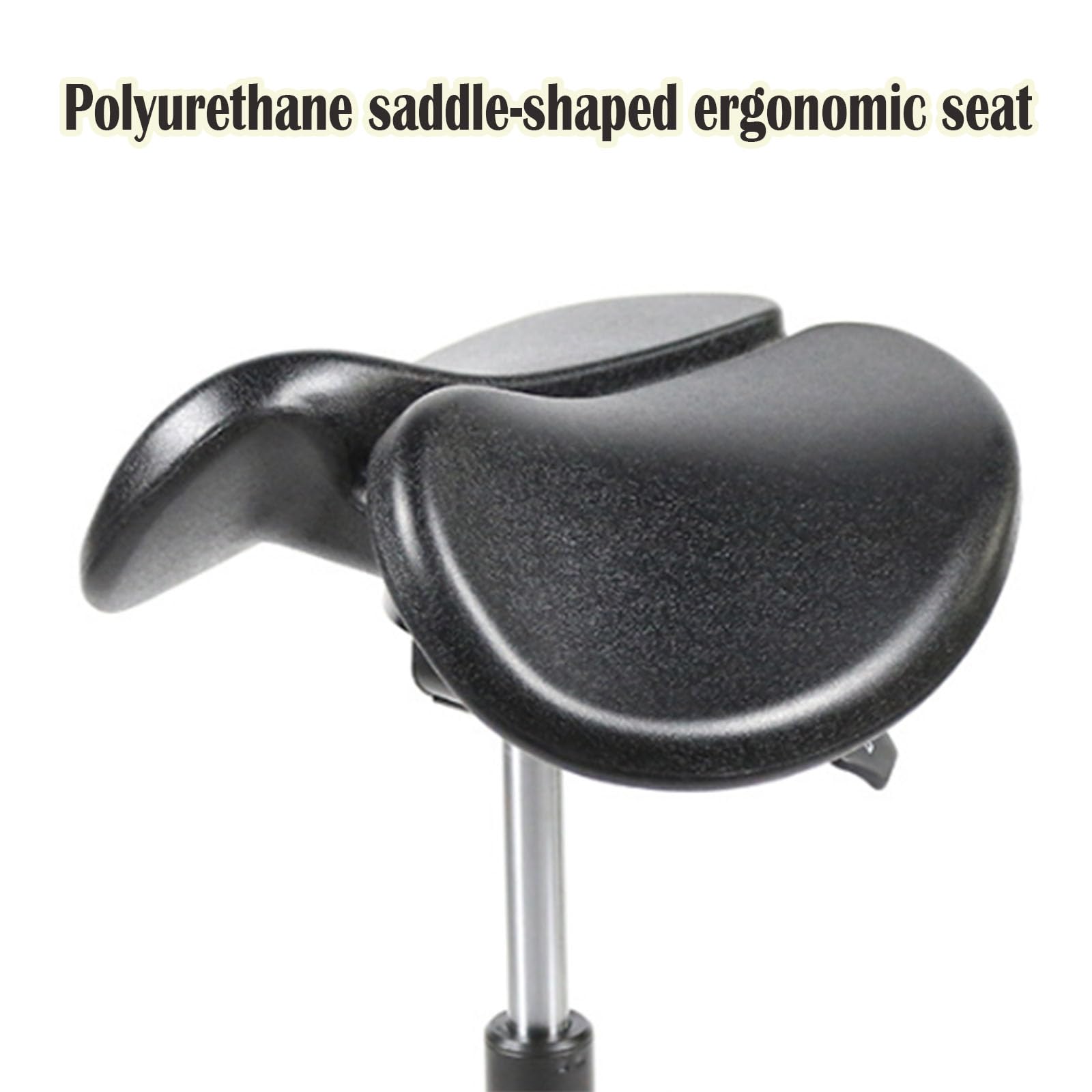 Saddle Stool Dentist Stool Dentist Chair Ergonomic Saddle Chair Adjustable Height for Drafting Lab Clinic Dentist Salon Massage Office,B,L