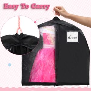 1 Pack Kids Garment Bags for Dance Costumes,Breathable Dance Costume Garment Bag for Competition,Waterproof Hanging Garment Bag 40 Inch Clothes Bag for Dance Costumes,Skating,Theatre