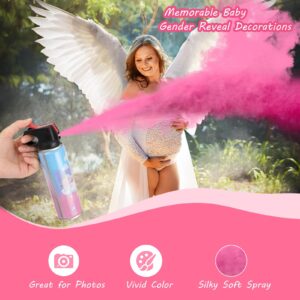 Gender Reveal Smoke Bombs, Gender Reveal Fire Extinguisher, Biodegradable Gender Reveal Party Supplies, Boy or Girl Baby Shower Gender reveal Ideas(2 Pink)