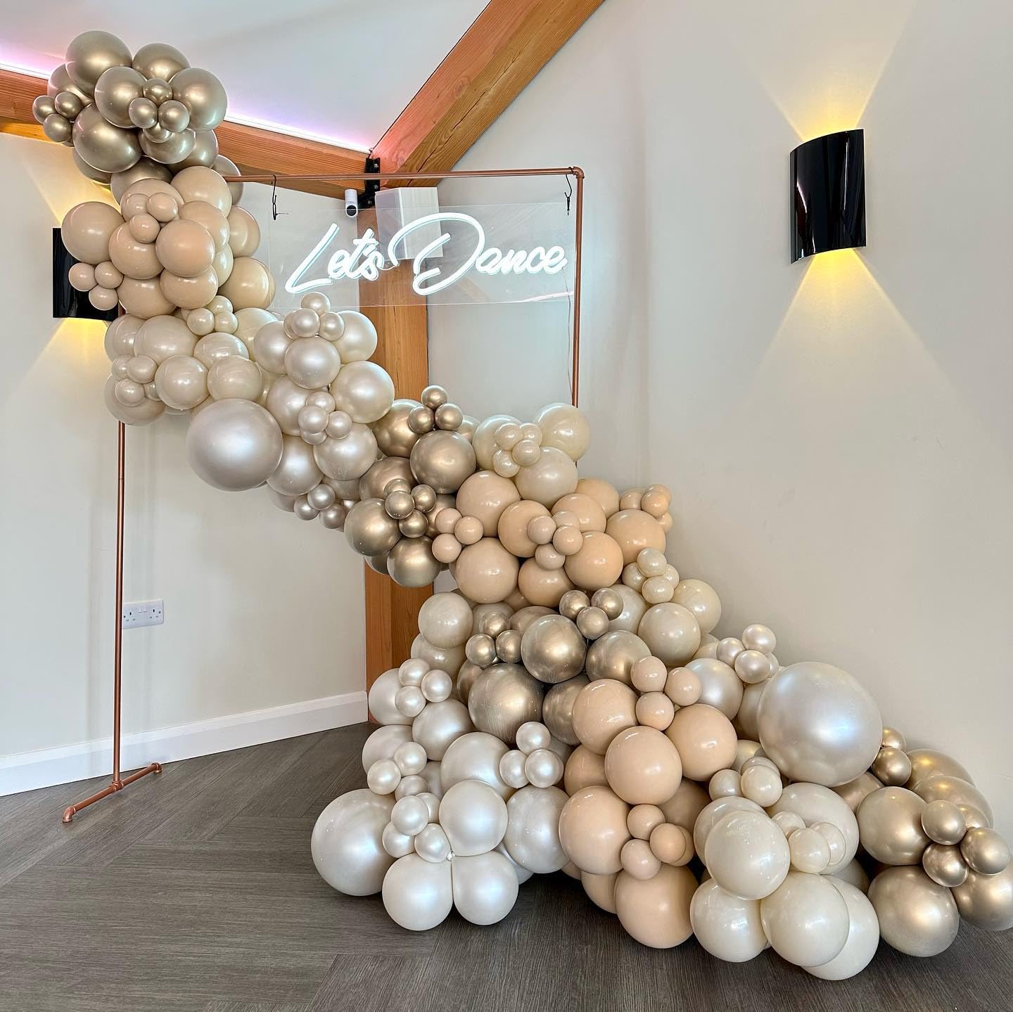 JZCZOEB Pearl White Double Stuffed Balloons Different Size 115Pcs 5/10/12/18" White Pearl Ivory Balloons Garland kit for Wedding Birde to be Engagement Bridal Shower Birthday Baby Shower Party