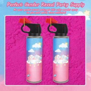 Gender Reveal Smoke Bombs, Gender Reveal Fire Extinguisher, Biodegradable Gender Reveal Party Supplies, Boy or Girl Baby Shower Gender reveal Ideas(2 Pink)