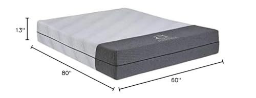 Nutan 12-Inch Ananda Pearl and Gel Memory Foam Hybrid Mattress with Zipper System Standard Size, Breathable, Medium Plush, Mesh Sides with Removable and Washable Cover, Queen