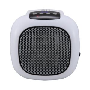 Digital Ceramic 750-Watt Wall Outlet Plug-in Space Heater by Good Housekeeping (White)