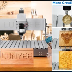 CNC Spindle, 500W CNC Spindle Motor,52mm Clamp with ER11 Collet and 10pcs Router Bit，High Precision for DIY CNC Router Milling and CNC Router Machine