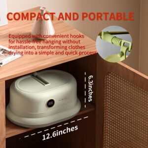 oplace Portable Clothes Dryer,Portable Dryer for Apartments Home Travel RVs,Compact Foldable Mini Electric Laundry Dryer Machine with Dryer Bag,for Light Clothes, Underwear, Baby Clothes