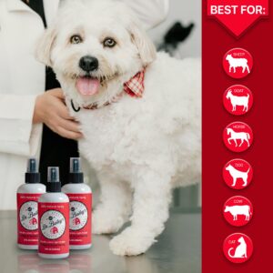 DR. BAILEY'S Miracle Animal Spray - 8 OZ Hot Spot Treatment for Dogs Spray | for Skin, Paws, Eyes & Ears | Skin Irritation Treatment | Anti Itch