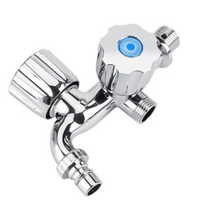 Single Cold Mixer Double Handle Dual Faucet - Kitchen Sink Bathroom Bathtub Garden -/2 Nozzle-style1