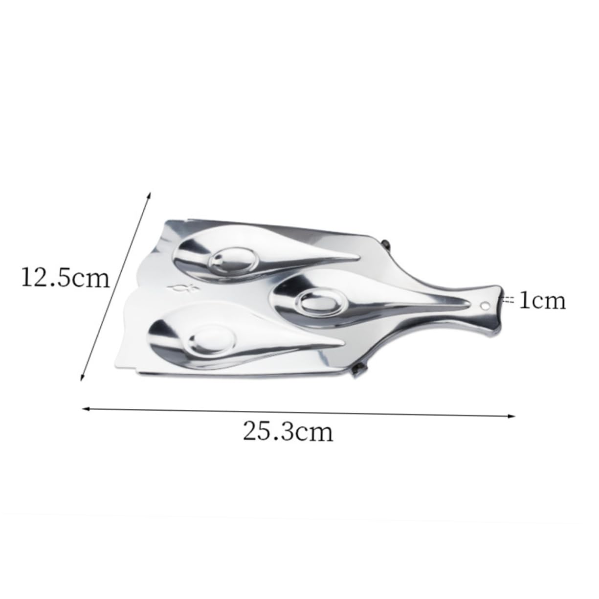 RORPOIR 3 spoon rest placemat spoon rests for kitchen spoon bracket Kitchenware kitchen utensil rest the spoon spoon holder small tools Stainless steel stainless steel spoon rest