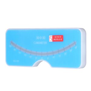 Scoliosis Testing Meter, Scoliosis Evaluation Tool Scoliosis Evaluation Scoliometer Portable 0 to 30 Degrees Back Spine Scoliosis Measuring Tool for Adults Children