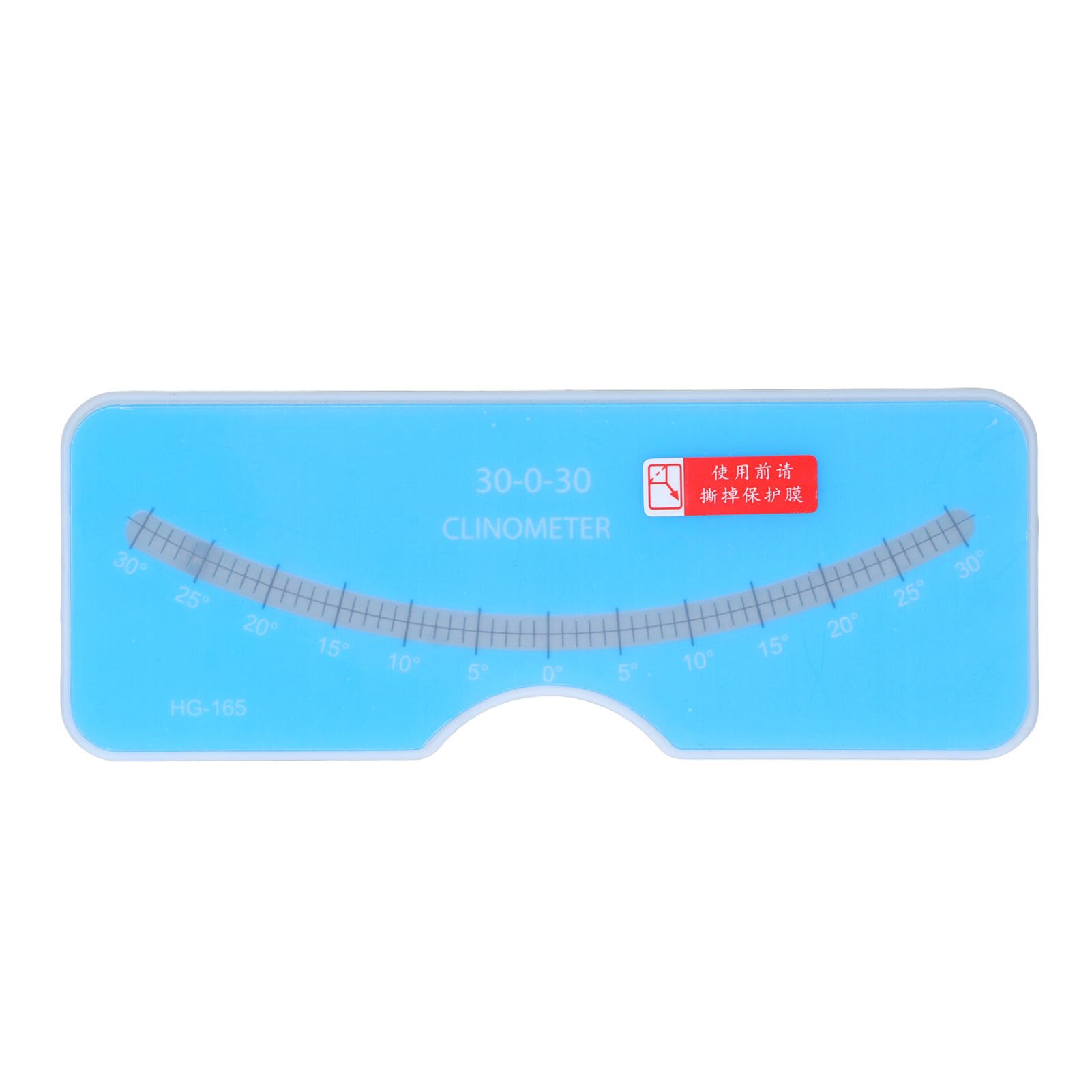 Scoliosis Testing Meter, Scoliosis Evaluation Tool Scoliosis Evaluation Scoliometer Portable 0 to 30 Degrees Back Spine Scoliosis Measuring Tool for Adults Children