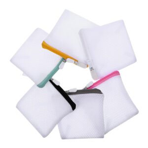 joinpaya 6pcs laundry bag mesh wash bag mini washing machine underwear washing bag wash bags protecting wash bag foldable wash bag laundry pouch travel sandwich mesh laundry mesh bag bra