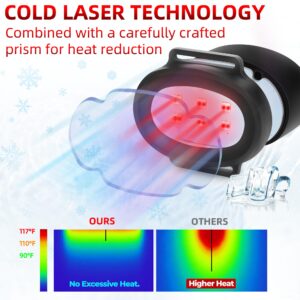 UTK Cold Laser Therapy Device for Dogs, Red Light Therapy for Dogs, Deeper Directly Targeted Pain Relief in Joint, Hip and ACL - Portable Infrared & Red Light with 660nm 850nm for Pets