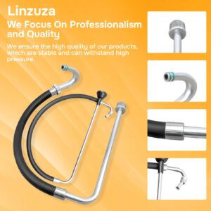 LINZUZA Airless Paint Sprayer Stainless Steel Suction Hose Tube and Reflux Line Sets Compatible with Graco 390 395 490 495 595, Tongshan T300 500 Spraying Machine Paint Accessories/Line Paint