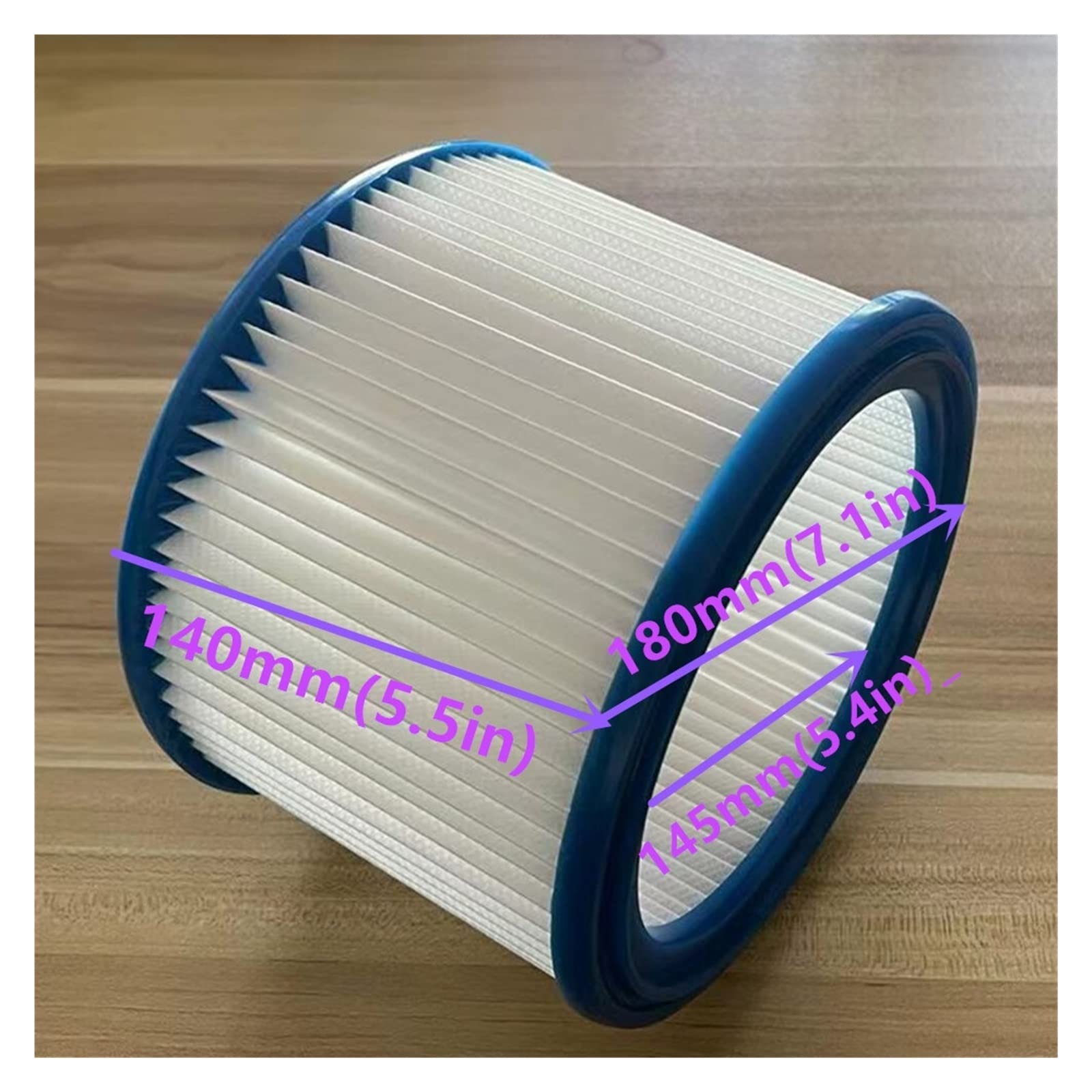 CobydA 1 Pack Cartridge Vacuum HEPA Filter 47097035900 。 Compatible for Stihl SE 62, SE 62 E Wet/Dry Vacuum Cleaner Parts