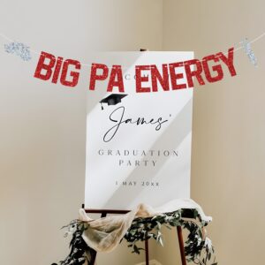 Big PA Energy Banner, Congrats PA, Future PA, Class of 2024 Nursing School Graduation Party Decorations Supplies