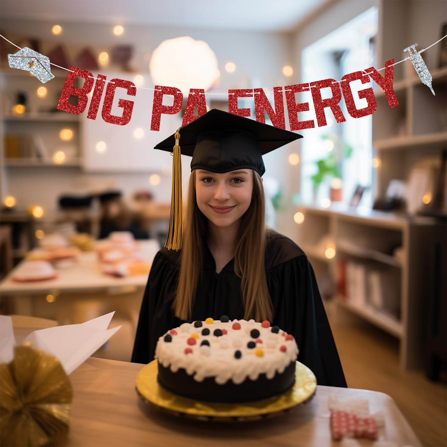 Big PA Energy Banner, Congrats PA, Future PA, Class of 2024 Nursing School Graduation Party Decorations Supplies