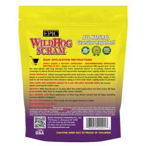 Epic Wild Hog Scram All Natural Granular Repellent - 10 lb. Bag