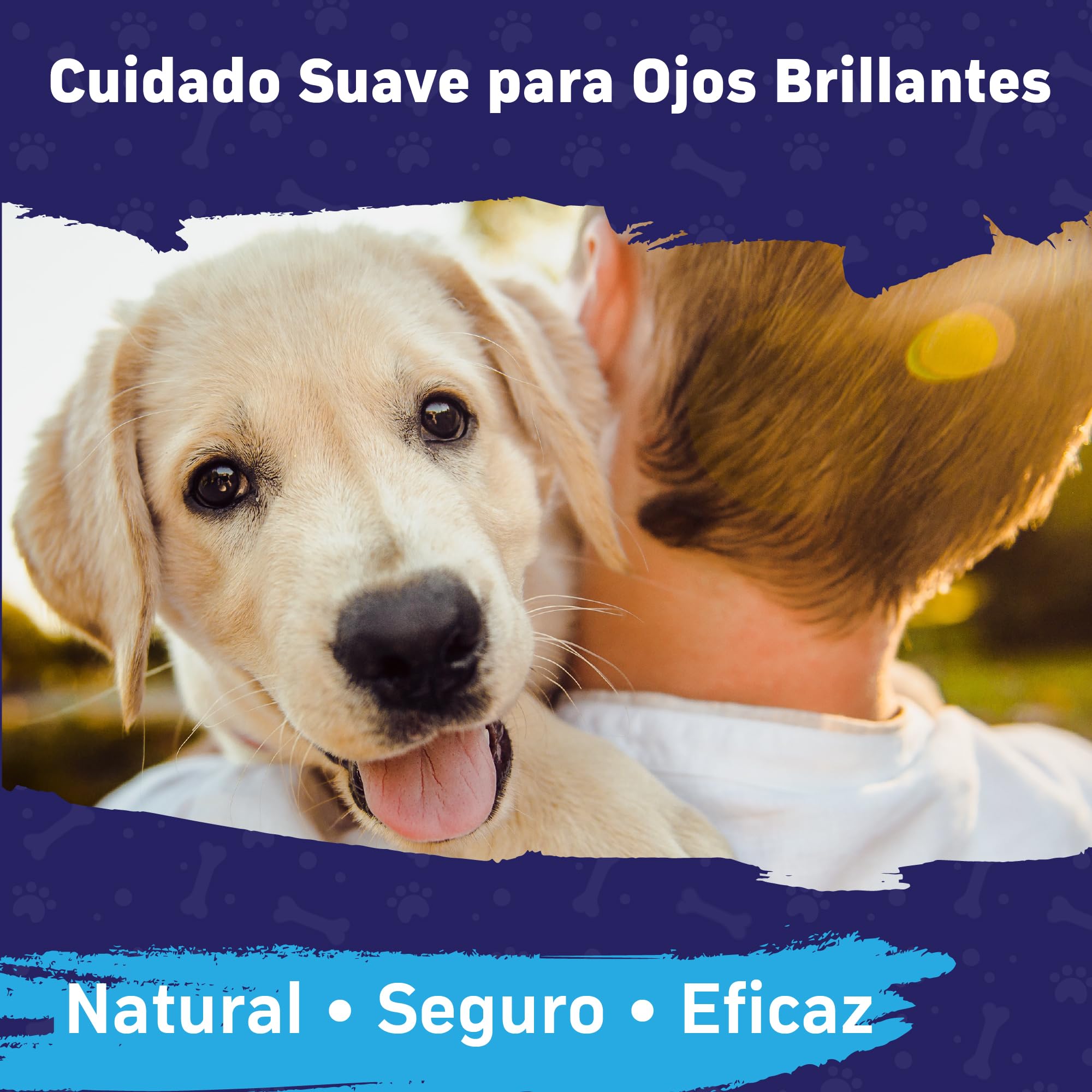 Spanielbuns Dog Eye Drops 200ml,All Natural Ingredients Eye Wash for Dogs and Cats, Cleanses Tear Stains,Goop Mucus, Improves Allergy Symptoms and Dry Eyes