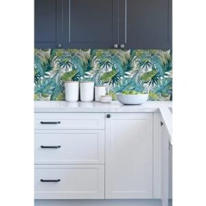 My Style Bangalow Tropical Palm Peel and Stick Wallpaper