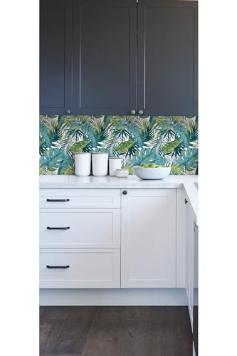 My Style Bangalow Tropical Palm Peel and Stick Wallpaper