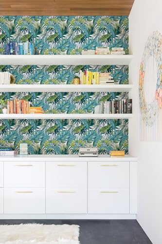 My Style Bangalow Tropical Palm Peel and Stick Wallpaper