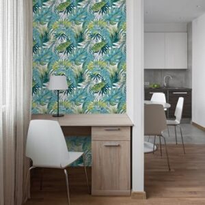 My Style Bangalow Tropical Palm Peel and Stick Wallpaper