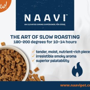 Naavi Slow Roasted Chicken Bowl with Ancient Grains, Vegetables & Fruits, Formulated to Support Gut & Immune Health in Adult Dogs - 6oz (2pack)