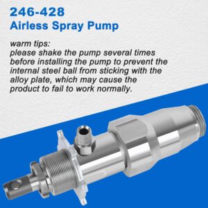 Airless Spray Pump 246428 for Graco Ultra Max II 390 395 490 495 595 LineLazer 3400 Aftermarket Sprayer Replace 246-428