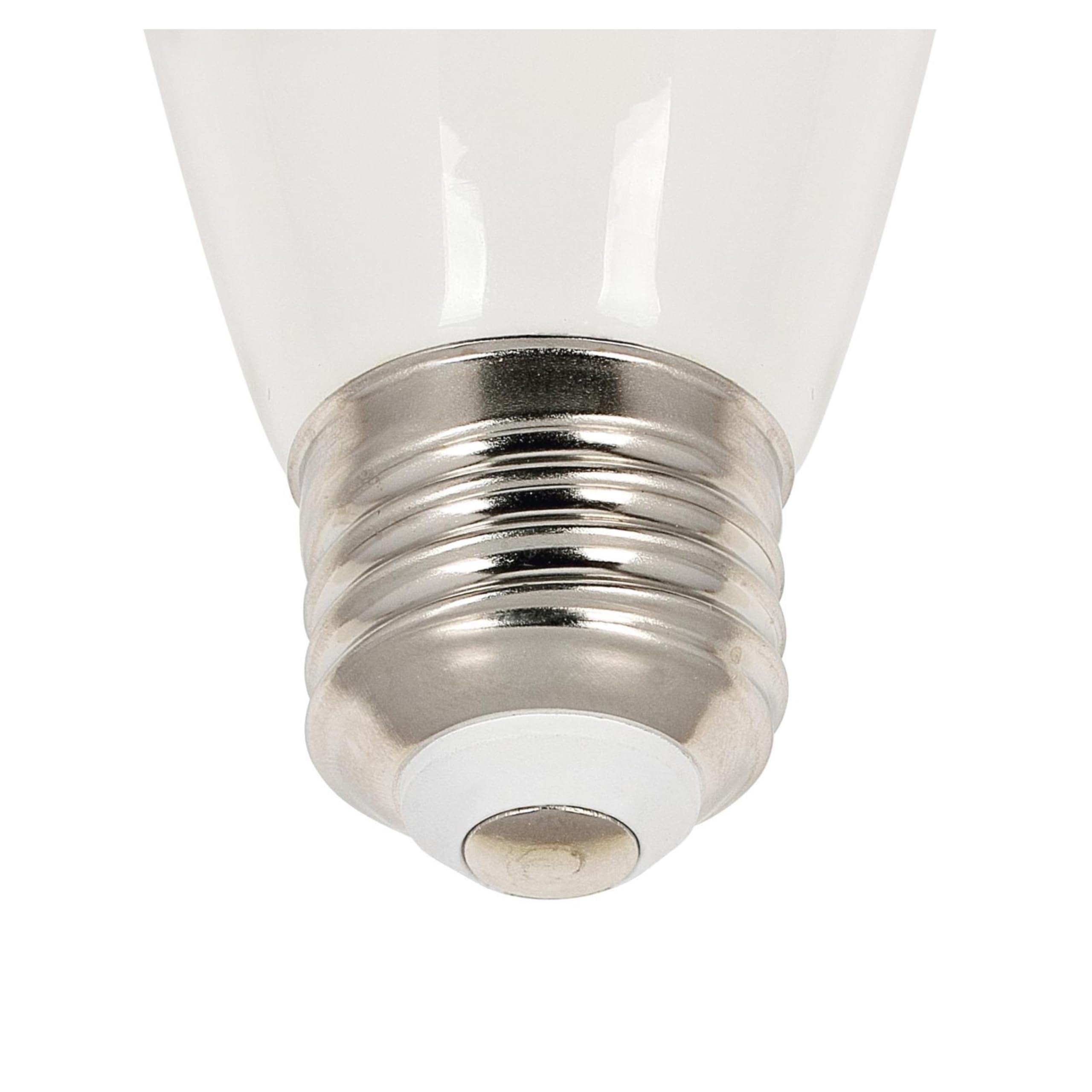 Westinghouse 5282000 1 Watt (15 Watt Equivalent) S14 Frosted Filament LED Light Bulb, Medium Base