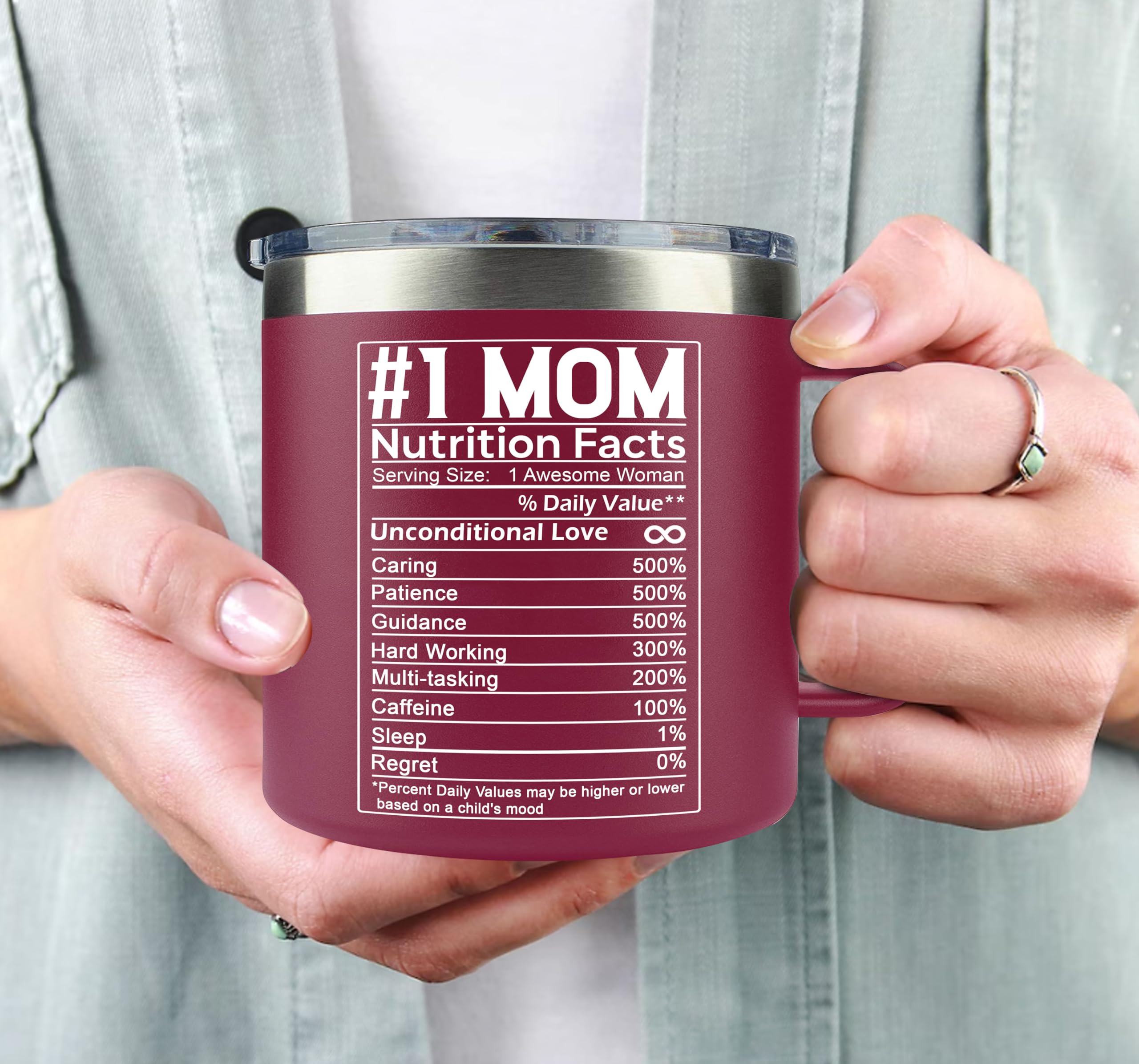 Mothers Day Gifts for Mom from Daughter, Son - Mom Gifts from Daughter, Son - Best Mom Gifts, Birthday Gifts for Mom, Mom Birthday Gifts Ideas, Funny Mom Gifts, Mom Present - Mom Novelty Mug 14Oz