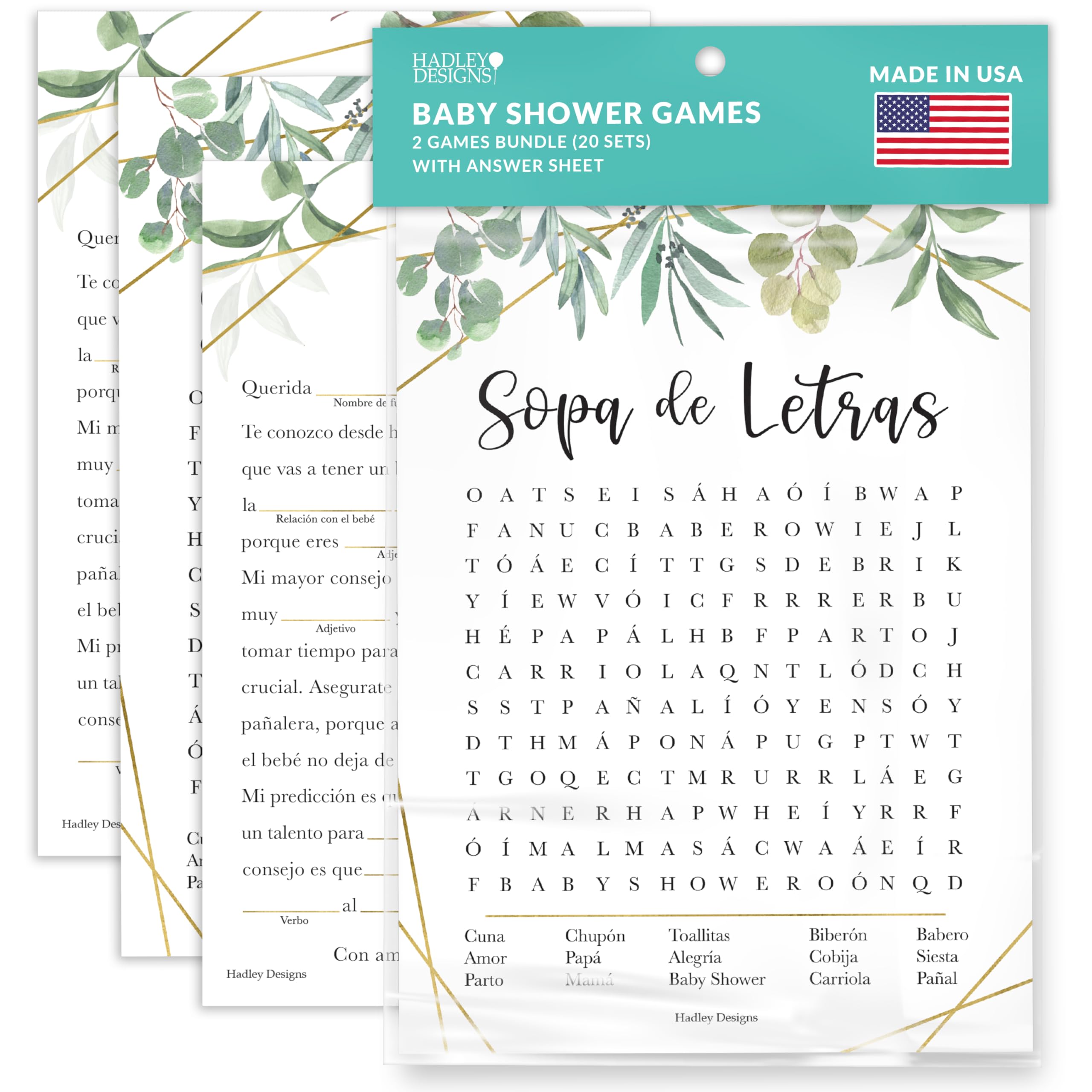 20 Greenery Juegos Para Baby Shower En Español - Juegos De Baby Shower En Español, Hilarious Baby Shower Games In Spanish, Spanish Baby Shower Games, Baby Shower Bingo Español, Quien Conoce Mas A Mama