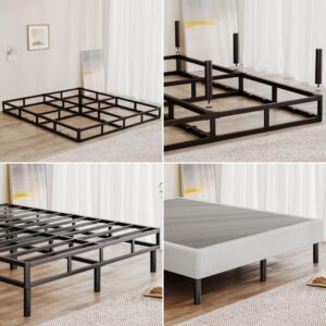 RLDVAY King-Box-Spring, 5 inch King Size Box Spring Stand, Heavy Duty Box Spring King with Legs, Easy Assembly, Non Slip, Noise Free