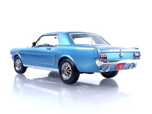 Norev - for Mustang Hard Top Coupe - 1965-1/18, Turquoise Metallic