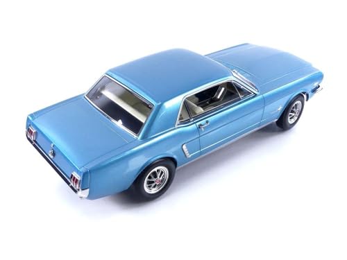 Norev - for Mustang Hard Top Coupe - 1965-1/18, Turquoise Metallic