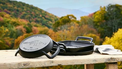 Le Creuset Alpine Outdoor Collection Enameled Cast Iron Skillet, 10"