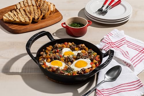 Le Creuset Alpine Outdoor Collection Enameled Cast Iron Skillet, 10"