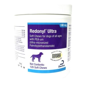 redonyl ultra soft chews for dogs 100 mg, 120 count