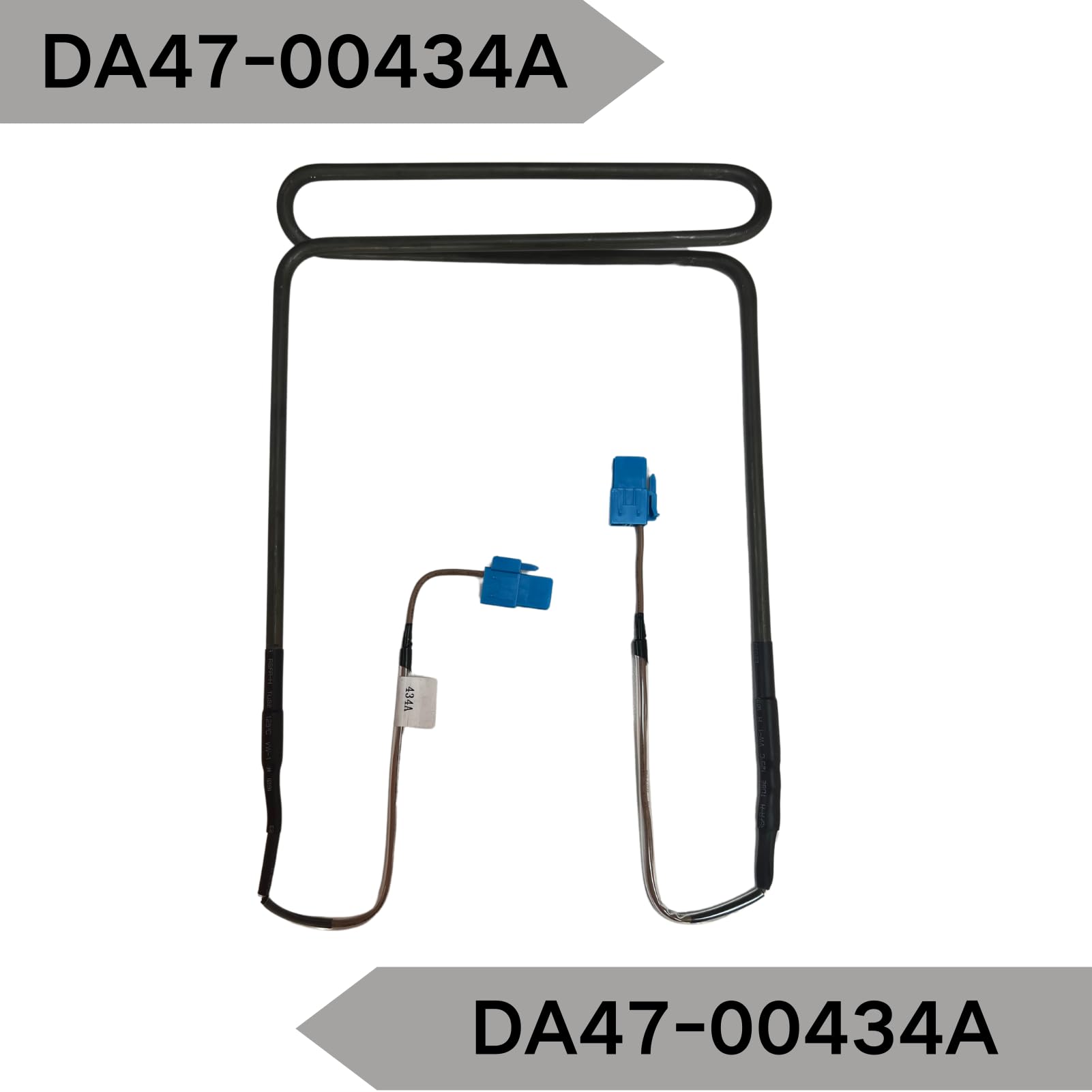 DA47-00434A Defrost Heater Assembly Compatible with Samsung RF23HSESBSRAA0001/RF25HMEDBWW/AA-00/RF4267HARS/XAA-02 Replaces for PD00031799/AP5585243/PS4140711 and More