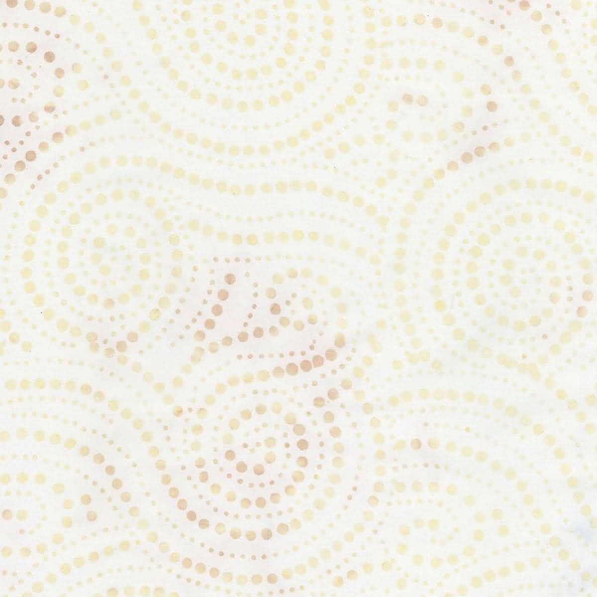 Timeless Treasures Fabrics 108 Inch Wide Tonga Batik Quilt Back Large Loose Dot Cream