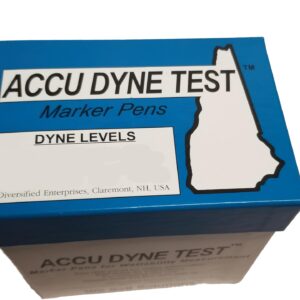 The Dyne Pen Test Essential Plus 32-50 for Plastic Films Sold by Kolorguide (10 Units kit)