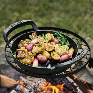 Le Creuset Alpine Outdoor Collection Enameled Cast Iron Skillet, 10"