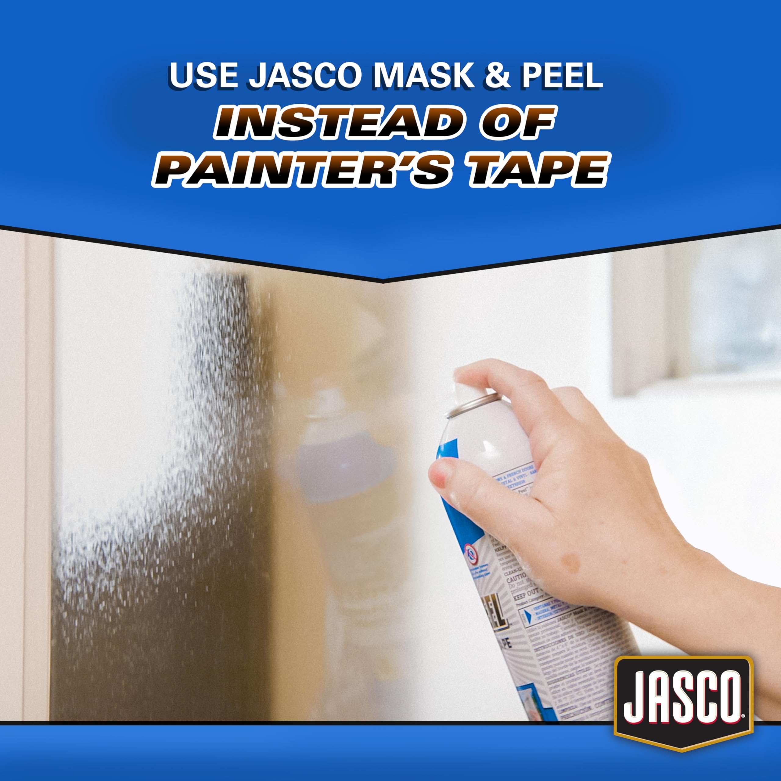 JASCO® Aerosol Mask & Peel, 14 oz., Alternative to Painter’s Tape