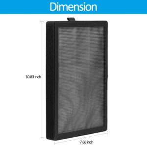 2 Packs KF250 H13 True HEPA Filter Replacement Compatible with Kenmore 1200e Series Air Purifier PM2010, for Rooms up to 1,500 Sq. Ft. 3-in 1 H13 True HEPA Filter