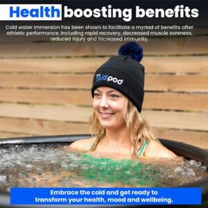 The Cold Pod Ice Bath Tub for Athletes with Cover: 88 Gallons Cold Plunge Tub for Recovery, Multiple Layered Portable Ice Bath Plunge Pool