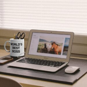 Worlds Best Boss Mug, The Office Coffee Mug, Office Decor, Gift for Office Fans Boss Coworkers or Friends 11oz