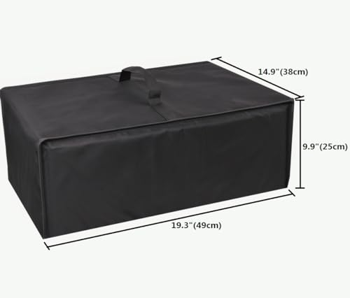 0.7 Cu.ft Microwave Ovens Dust Cover,600D Nylon Waterproof,Comaptible With BLACK+DECKER EM720CB7 Microwave Oven/Countertop Microwave FMO07ABTBKA/GE Countertop Microwave Oven JES1072SHSS,Etc