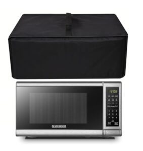 0.7 cu.ft microwave ovens dust cover,600d nylon waterproof,comaptible with black+decker em720cb7 microwave oven/countertop microwave fmo07abtbka/ge countertop microwave oven jes1072shss,etc