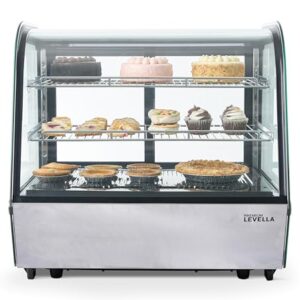 PremiumLevella PCRN427DR 4.2 Cu. Ft. Countertop Refrigerator Display Case