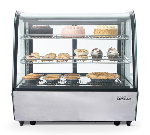 PremiumLevella PCRN427DR 4.2 Cu. Ft. Countertop Refrigerator Display Case